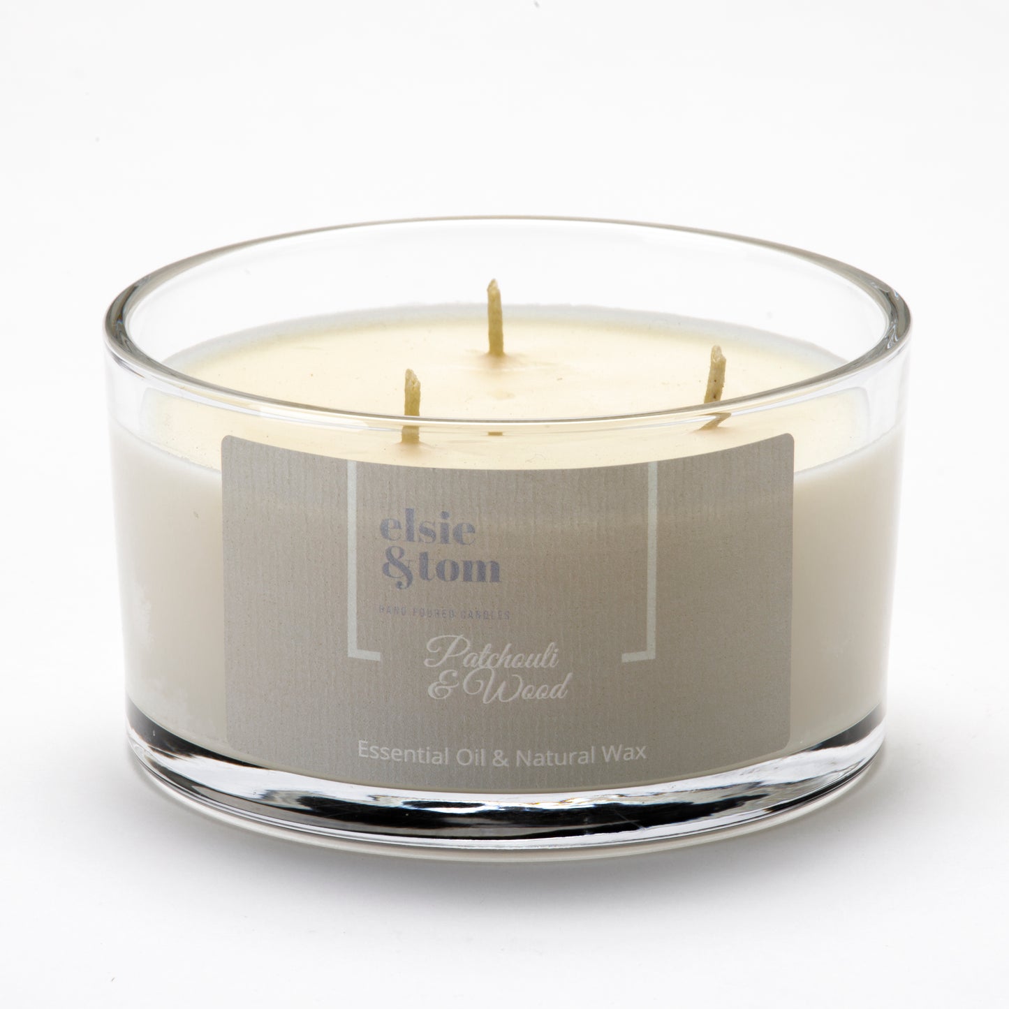 Patchouli and Wood Essential Oil Scented Candle image 4