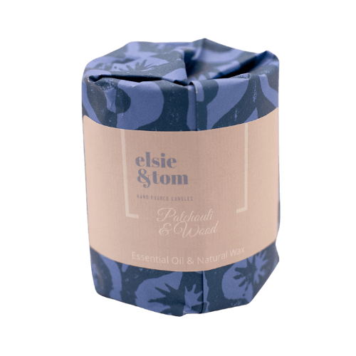 Patchouli and Wood Essential Oil Scented Candle