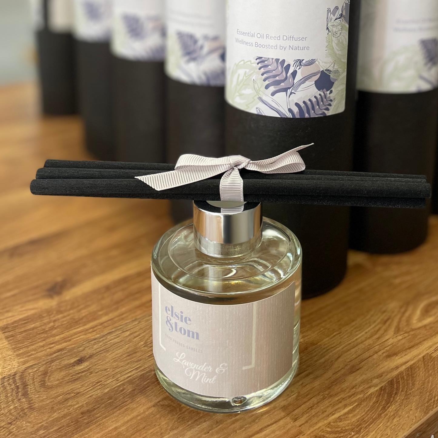 Lavender and Mint Essential Oil Reed Diffuser image 2