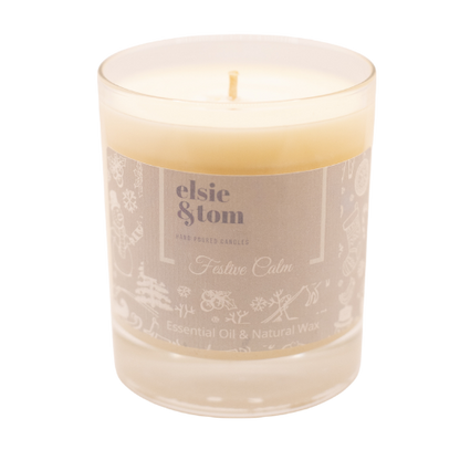 Festive Calm Essential Oil Candle