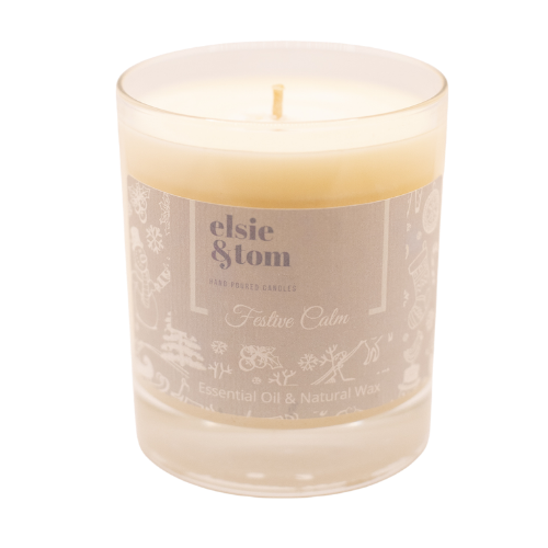 Festive Calm Essential Oil Candle