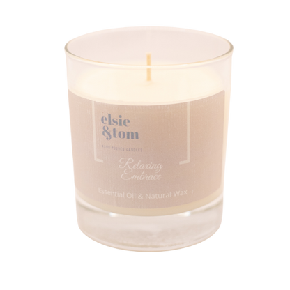 Relaxing Embrace Essential Oil Scented Candle