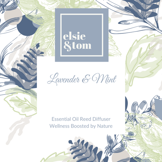 Lavender and Mint Essential Oil Reed Diffuser image 0