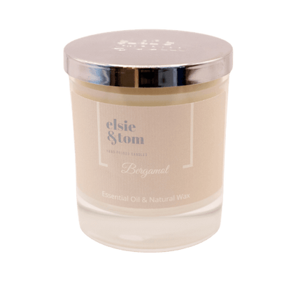 Bergamot Essential Oil Scented Candle | Elsie&Tom