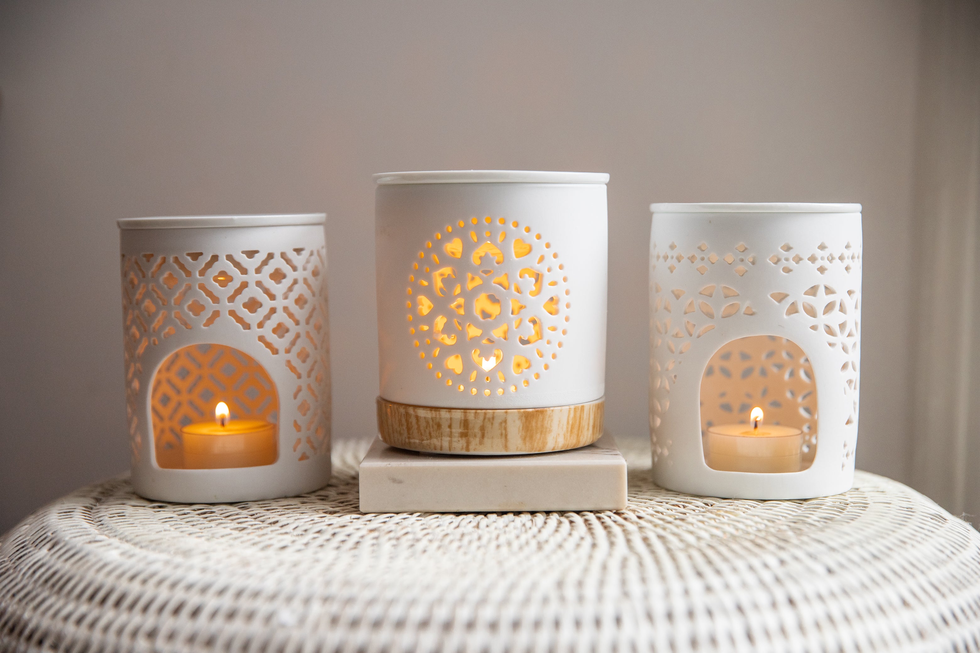 Elsie and Tom Ceramic Oil Burners