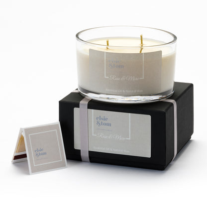 Rose and More Essential Oil Candle image 3