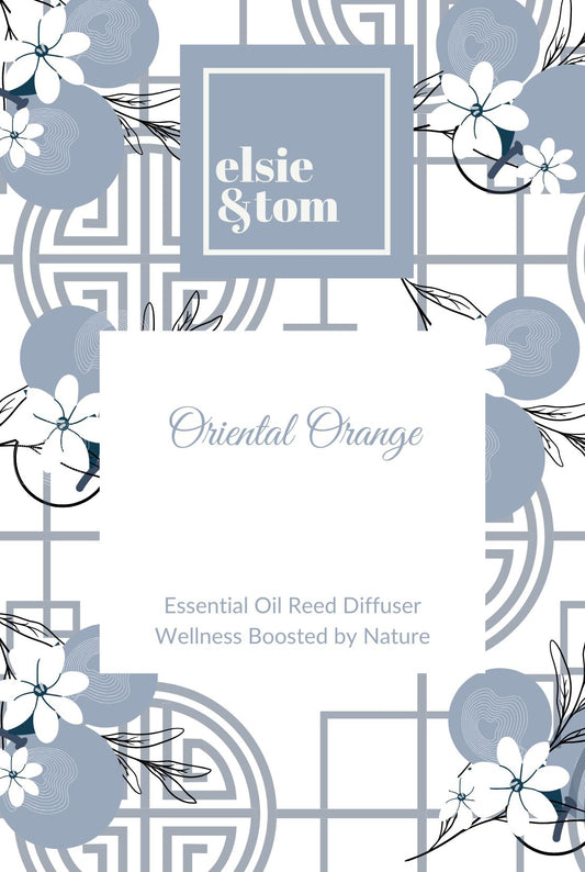 Oriental Orange Essential Oil Scented Reed Diffuser image 0