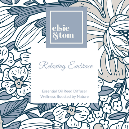 Relaxing Embrace Essential Oil Scented Reed Diffuser image 0