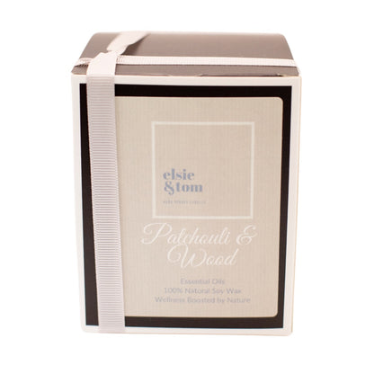 Patchouli and Wood Essential Oil Scented Candle image 2